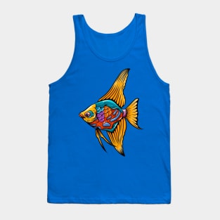 angel fish colorful Tank Top